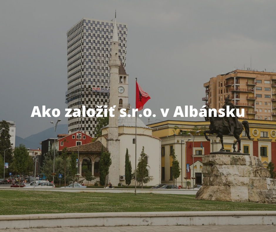 Založenie s.r.o v ALbánsku